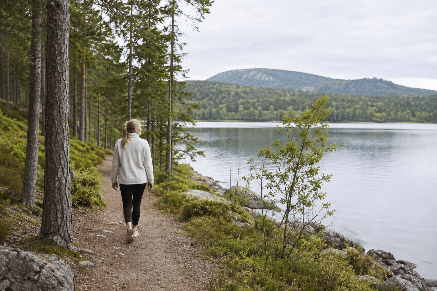 Kan tid i naturen påverka stress och välbefinnande?