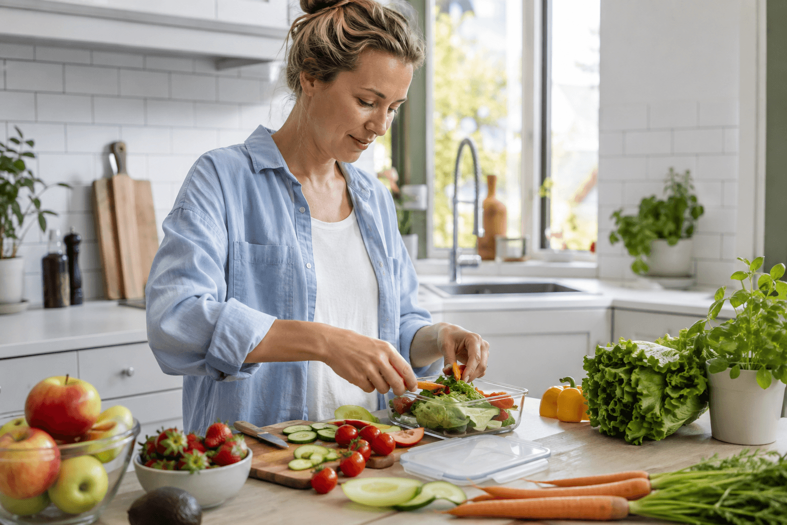 Kan en enkel ”om–så-plan” hjälpa oss att äta mer frukt och grönt?